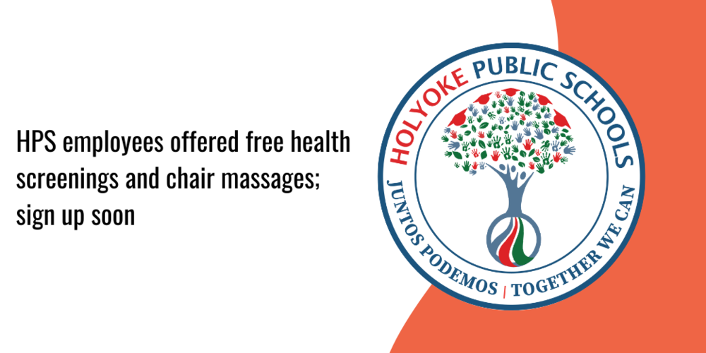 HPS employees offered free health screenings and chair massages; sign up soon