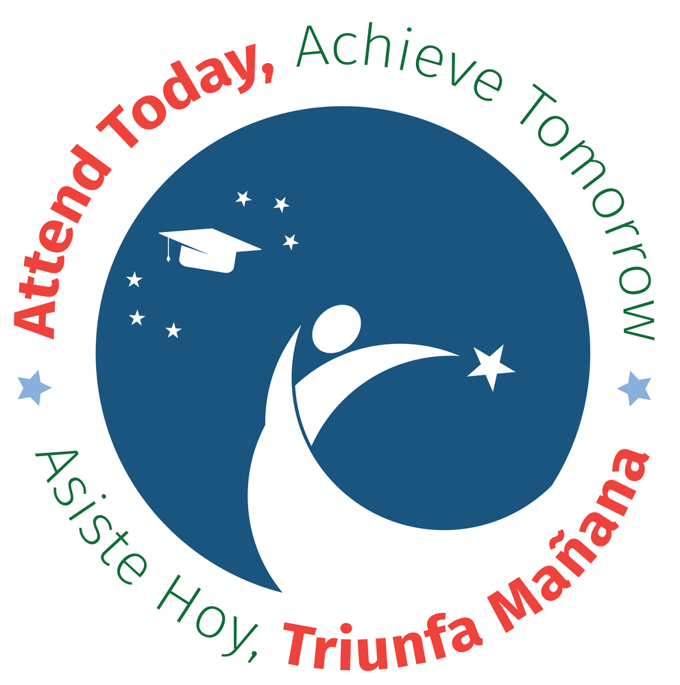 Attend Today,  Achieve Tomorrow Graphic