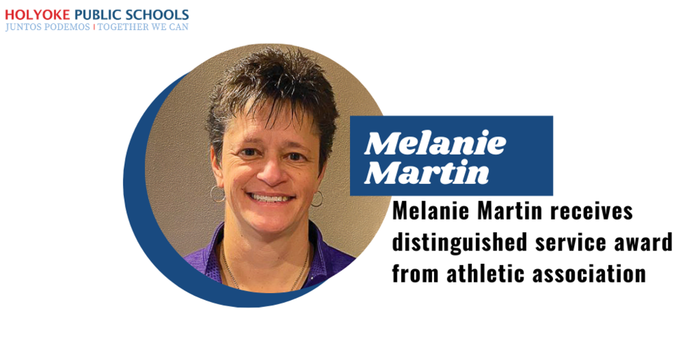 Melanie Martin , Melanie Martin receives distinguished service award from athletic association