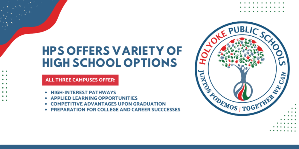 HPS logo and text about high school options