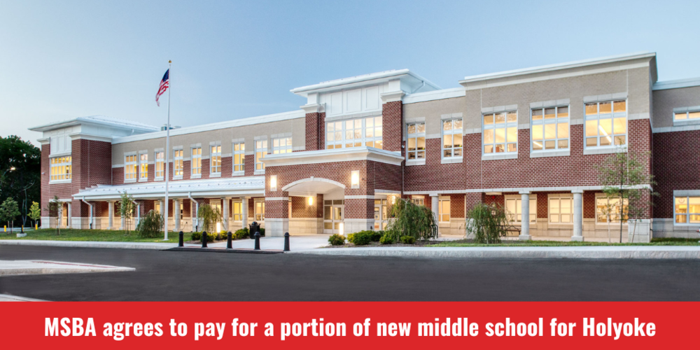 Artist rendering of the planned new middle school.