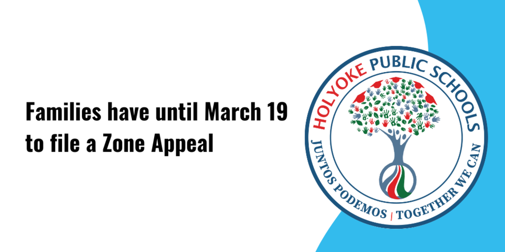 Reminder: Families have until March 19 to file a Zone Appeal