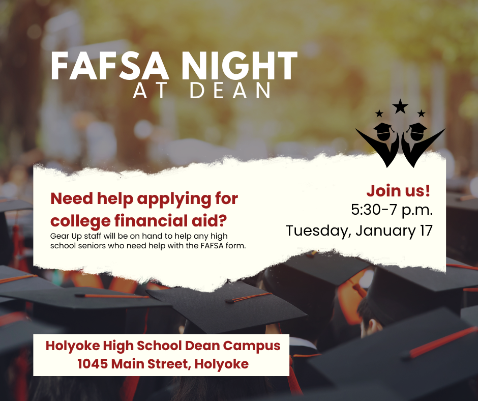 Details for FAFSA Night at Dean