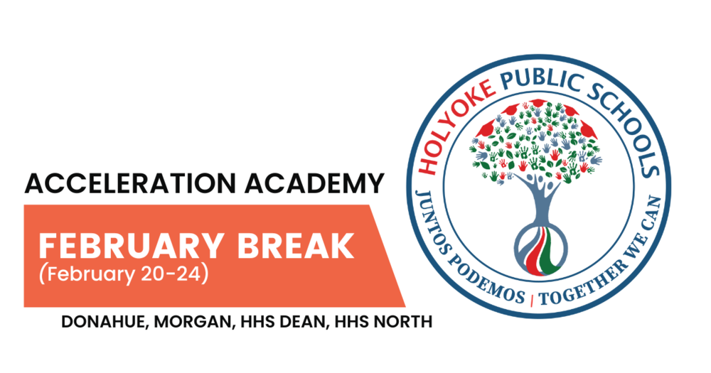 Graphic with the words Acceleration Academy 