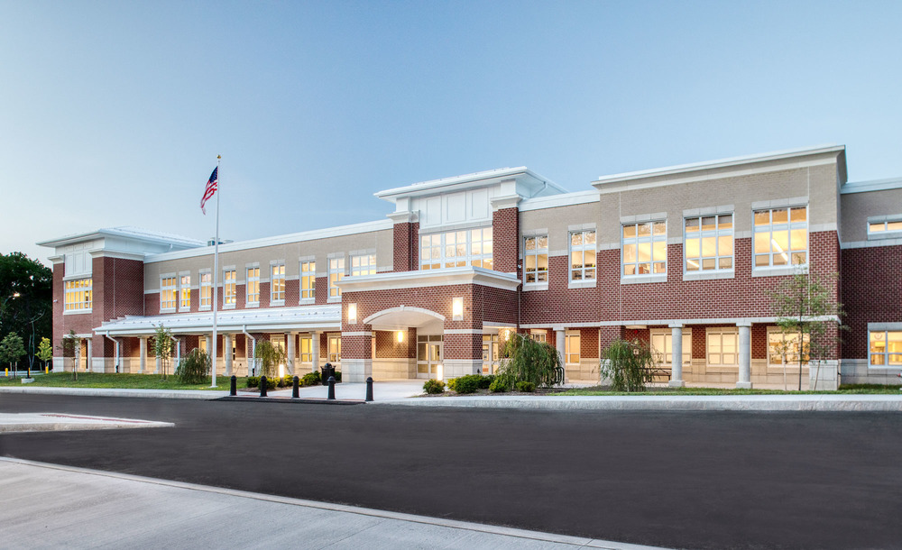 An artist rendering of the proposed new Peck Middle School